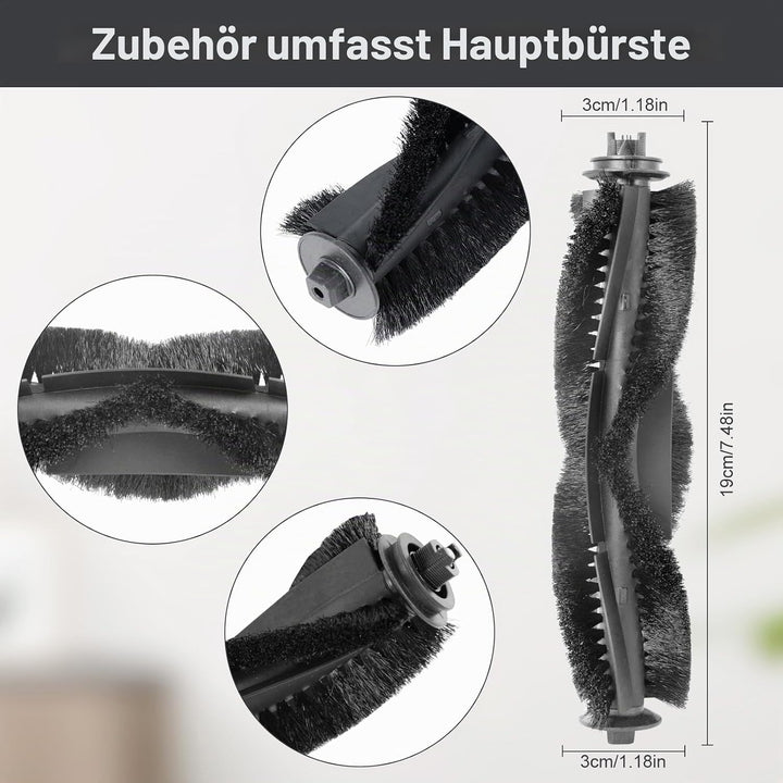 Ersatzteil-Zubehör-Set für Vyzzle D10 / Laresar L10 / ILIFE V20 / Lydsto R1D Edge/Roidmi Eve Rook S
