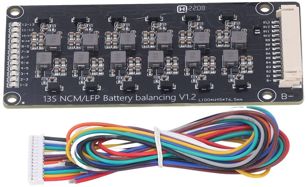 TECNOIOT 1 STÜCKE 13 S 1,2 A Li-Ion Lifepo4 Lithium Batterie Aktiver Equalizer Balancer Induktives B