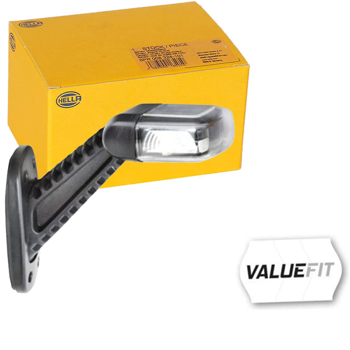 HELLA - Umrissleuchte - Valuefit - LED - 12/24V - gewinkelt - links/seitlicher Anbau - 2XS 357 007-0