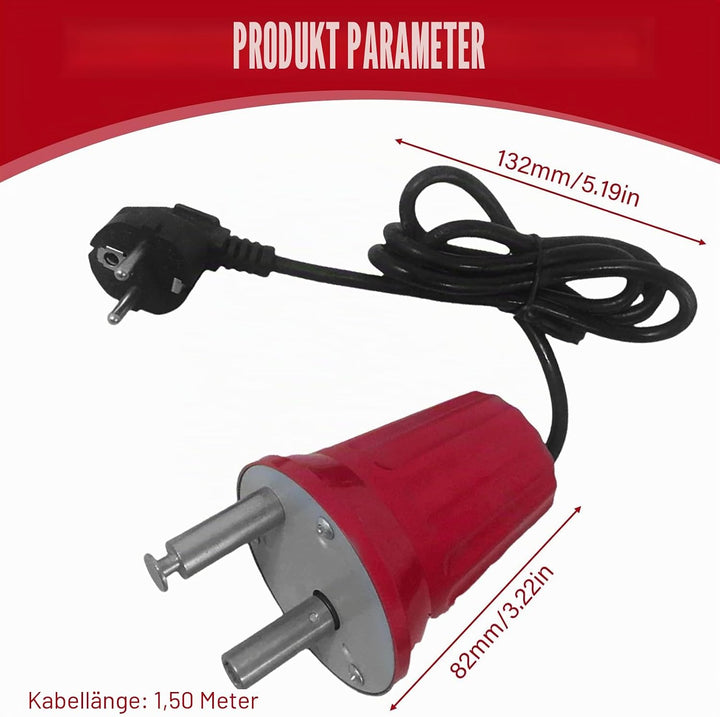 Grillmotor, Elektromotor Grill Barbecue Motor ABS DC 220V-240V Outdoor BBQ Drehmotor für Braten Roti