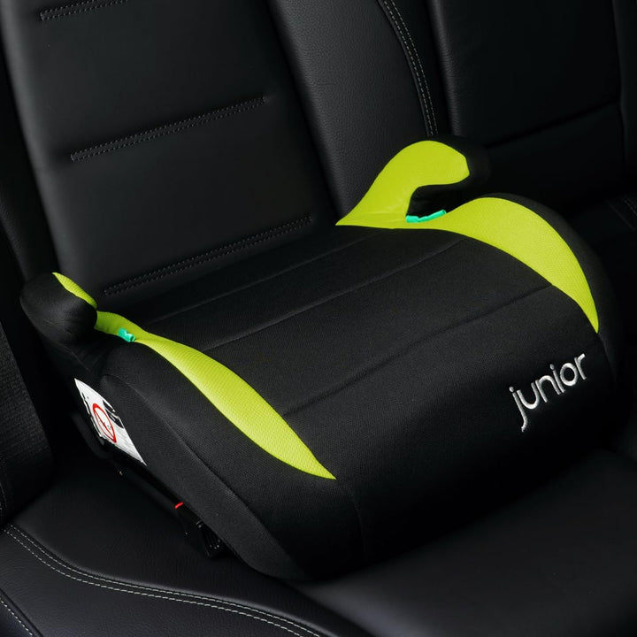 Sitzerhöhung mit ISOFIX Befestigungssystem i-Size Norm Kinder Auto Sitz 125 – 150 cm Körpergrösse EC