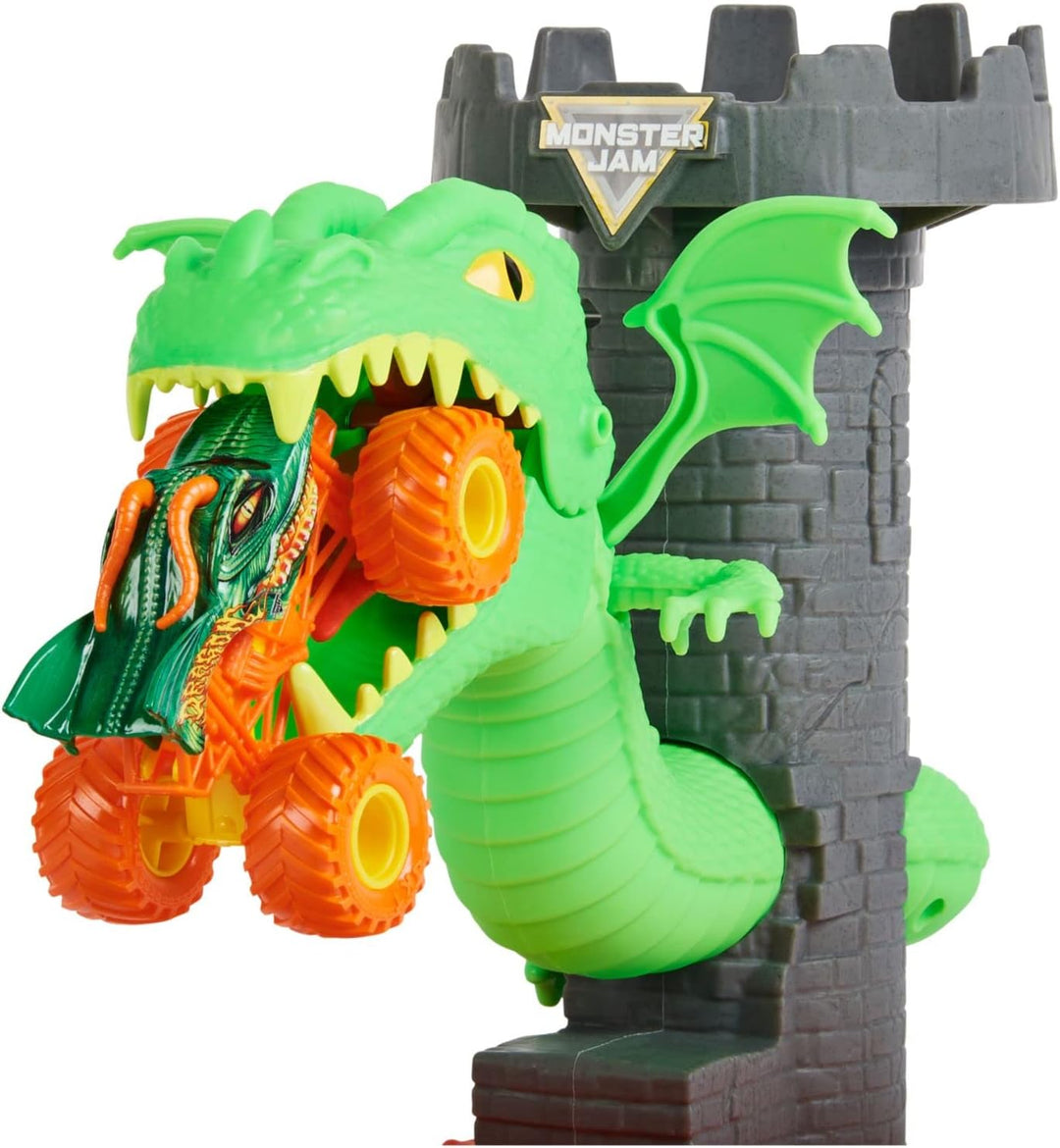 Monster Jam 6063919 1to64VhclDuelngDragonOC Einzelbett, Einzelbett