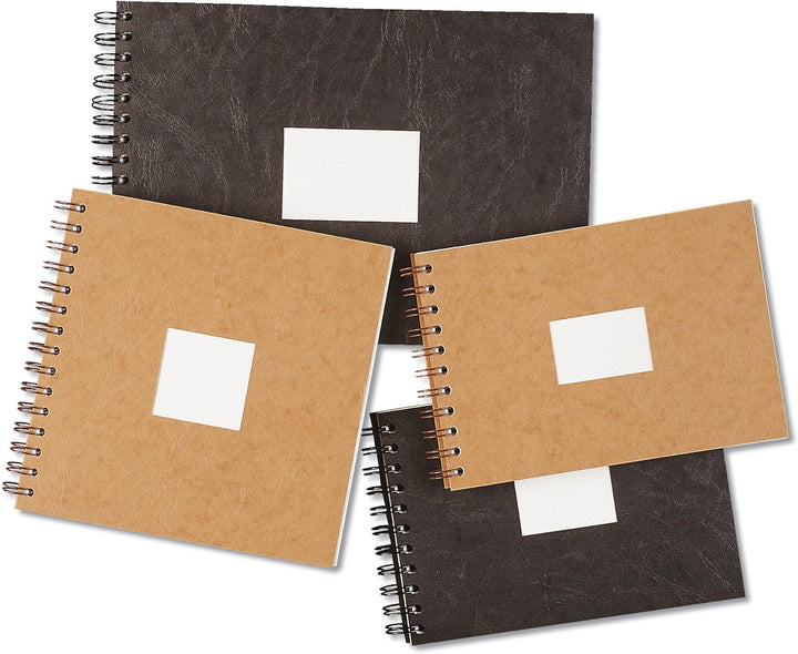 Clairefontaine 96065C Reisealbum mit Doppelspirale Aquarellpapier Feinkörnig, Din A4, 21 x 29.7 cm,