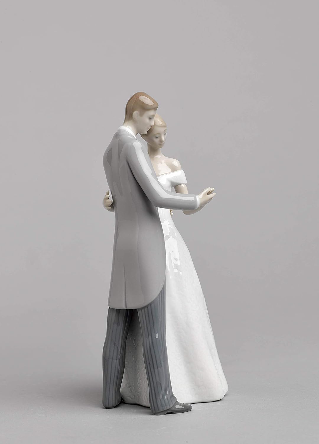 LLADRÓ Paar Figur Für Immer Vereint. Paar. Porzellan.