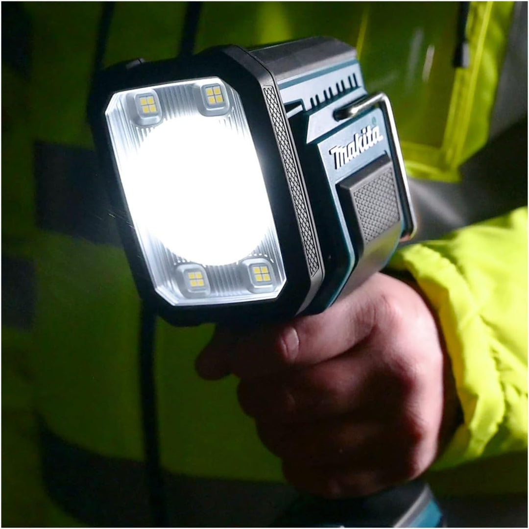 Makita DML812 Kabellose Taschenlampe, 18 V Nur Taschenlampe Schwarz, Blau, Nur Taschenlampe Schwarz,