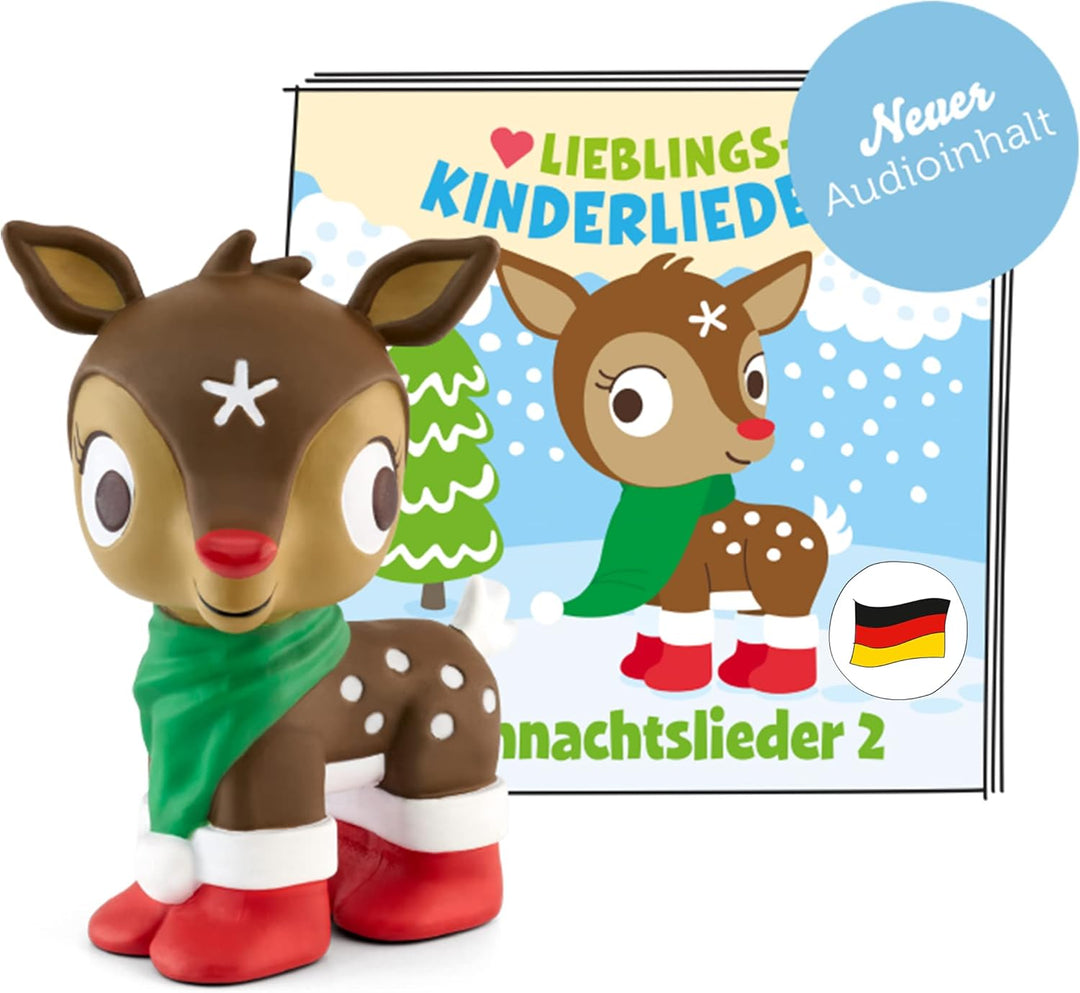 tonies Hörfiguren für Toniebox, Lieblings-Kinderlieder – Weihnachtslieder 2, Kinderlieder ab 3 Jahre