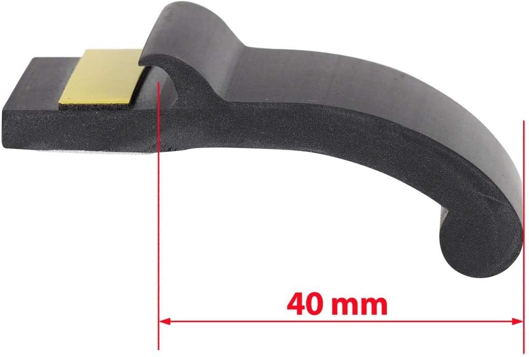 4x universelle Kotflügelverbreiterung 40mm Breit - 200 cm lang passend für PKW, Pickup, Wohnmobil, S