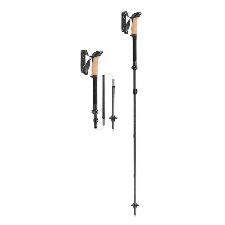 LEKI Makalu Pro FX Carbon naturalcarbon-black 110 - 130 cm, naturalcarbon-black 110 - 130 cm