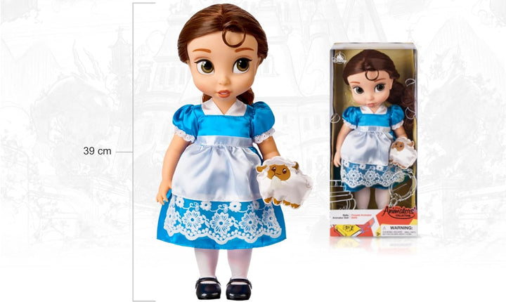 Disney Store Puppe Belle aus der Animator Collection, Die Schöne und das Biest, 39 cm / 15", echt wi