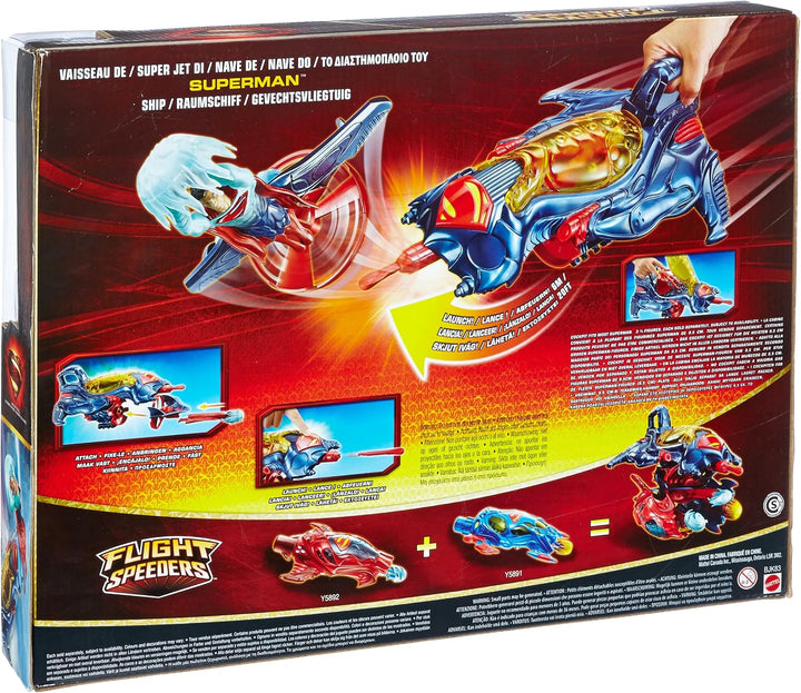 Mattel BJK83 - Superman Flight Speeders Supermans Raumschiff