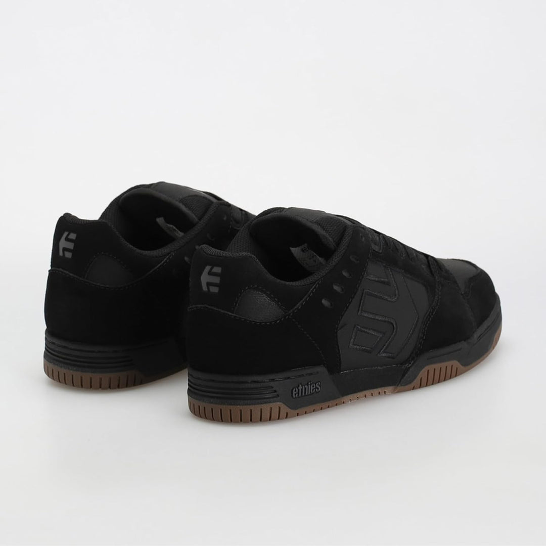 Etnies Herren Faze Low Top Puff Skateschuh 40 EU Black Black Gum, 40 EU Black Black Gum