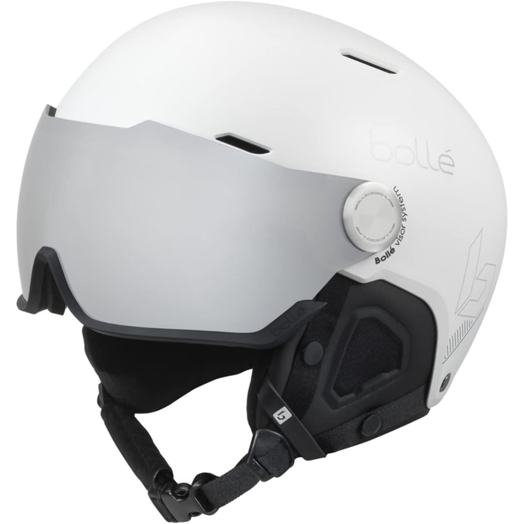 bollé Might Visor Skihelm - Photochromic Silver Mirror Cat 1-2 S Schwarz-Matt, S Schwarz-Matt