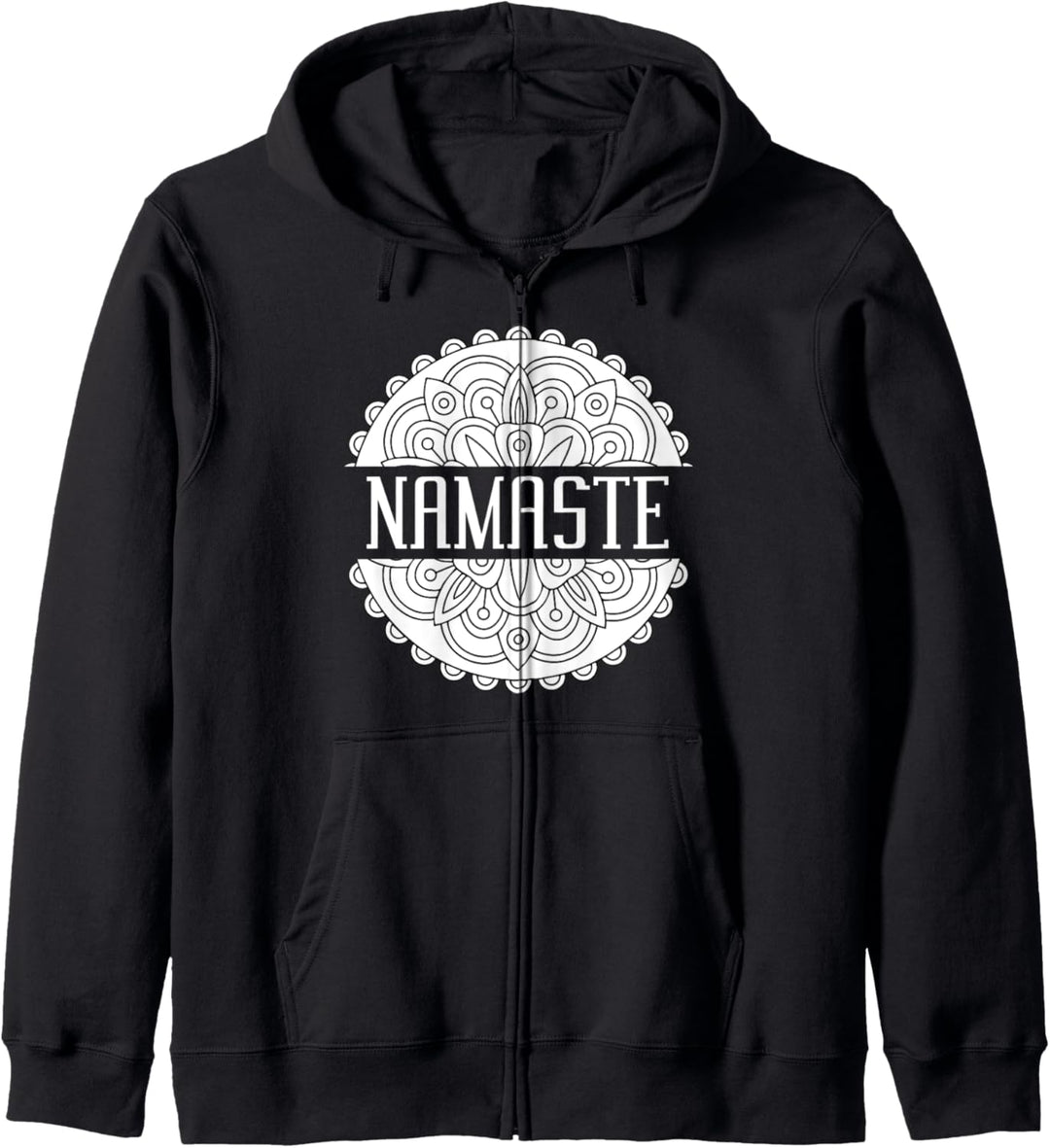 Namaste Symbol - Namaste Lotus - Yoga Lover Kapuzenjacke