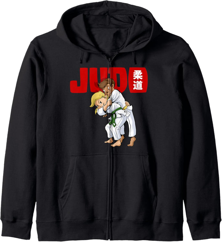 Judo Kinder Kapuzenjacke