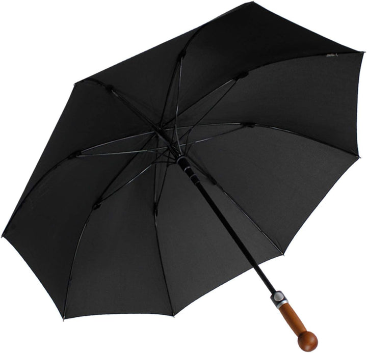 iX-brella Stützschirm Selbstverteidigungsschirm extrem stabil (schwarz), schwarz