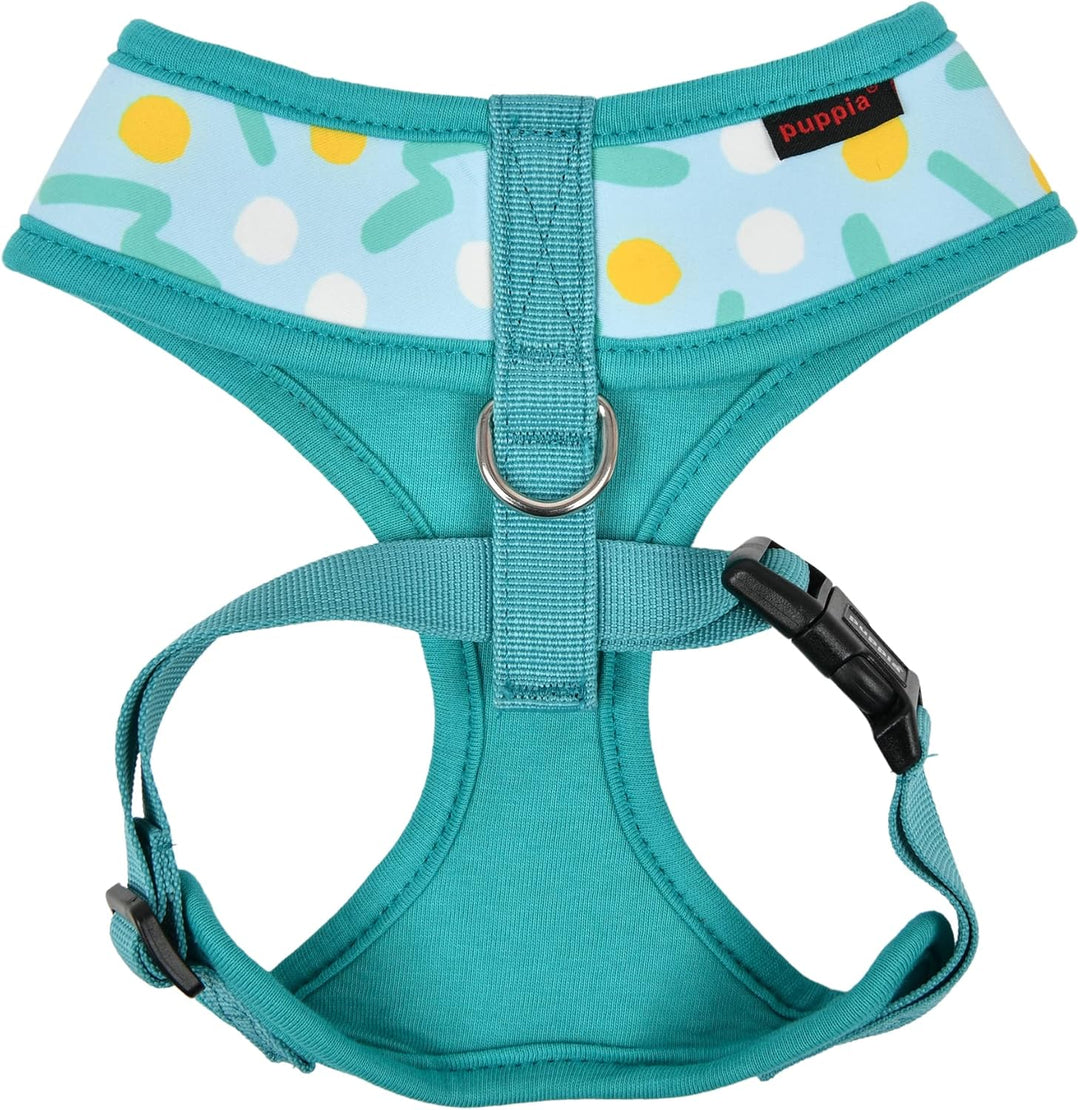 Puppia FETE Harness A, Farbe: Aqua, Grösse: M AQUA_FETE Medium, AQUA_FETE Medium