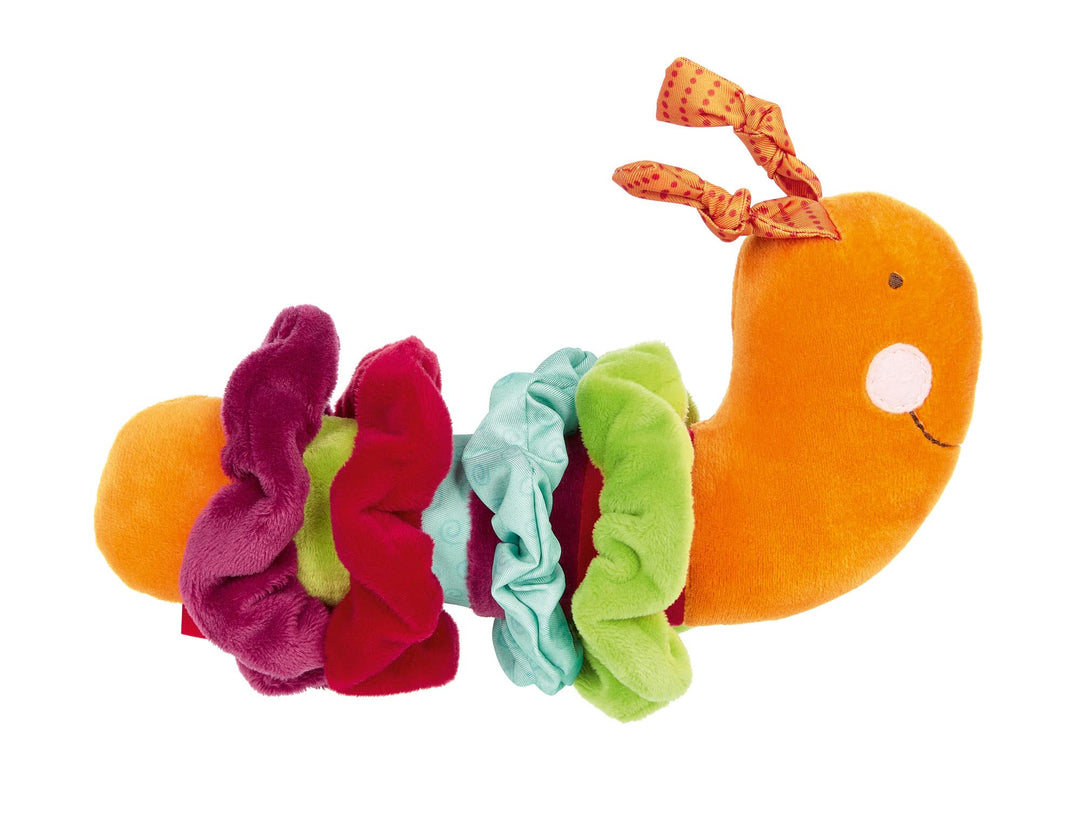 SIGIKID 42905 Sortierspielzeug Wurm, PlayQ Lernspielzeug, Motorikspielzeug mit Rassel: greifen, sort