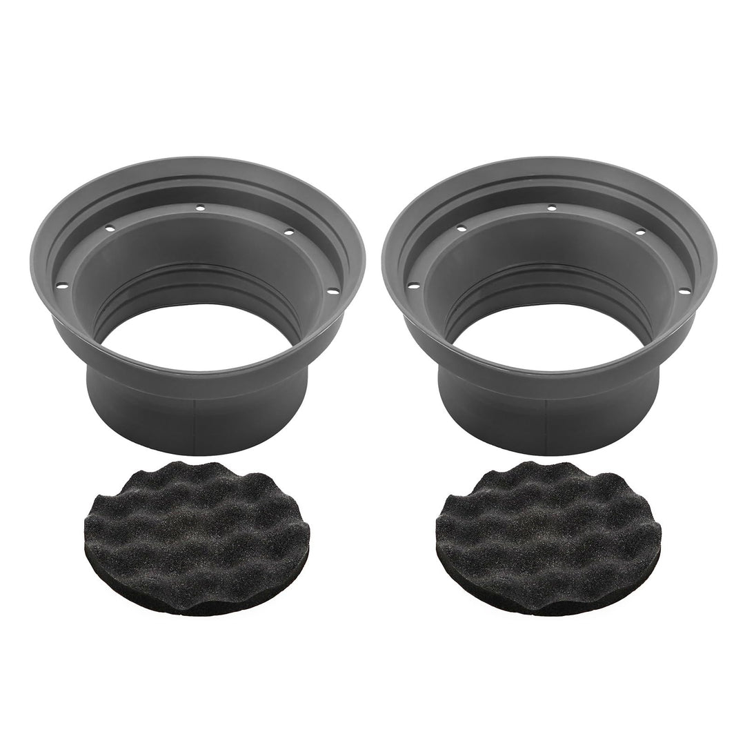 RECOIL SPB65 Faltbare Silikon 16,5 cm Auto Lautsprecher Baffle Kits mit Eierkiste Schaum für Schallq