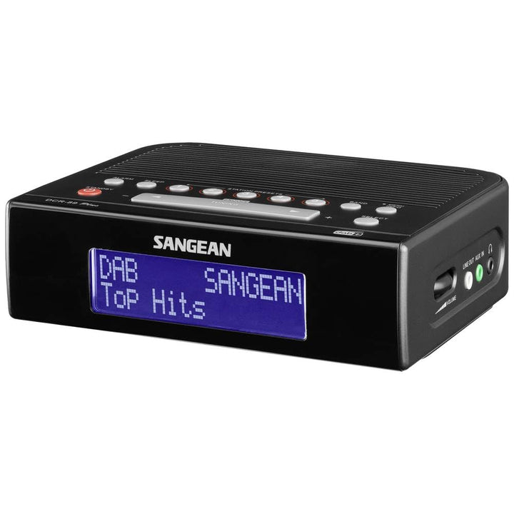 SANGEAN DCR-89+ Black - WECKERRADIO