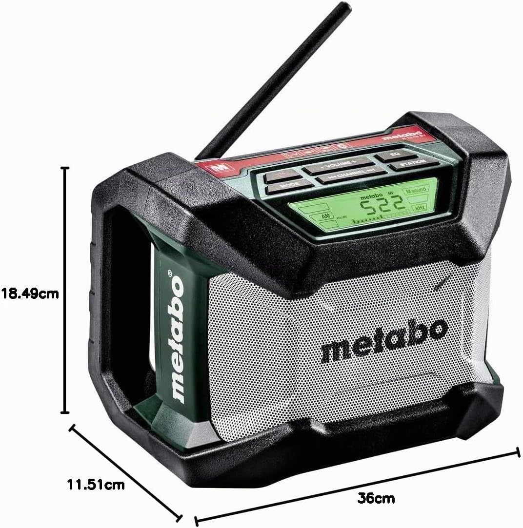 Metabo R 12-18 BT Akku-Baustellenradio/Baustellenradio - 600777850