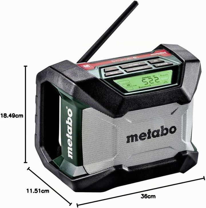 Metabo R 12-18 BT Akku-Baustellenradio/Baustellenradio - 600777850