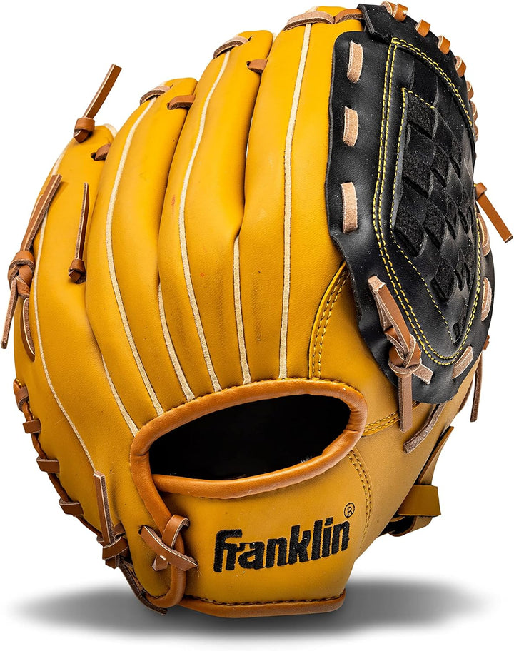 Franklin Sports Field Master Series Baseball Handschuhe Werfer, für Rechtshänder 10.5", Werfer, für