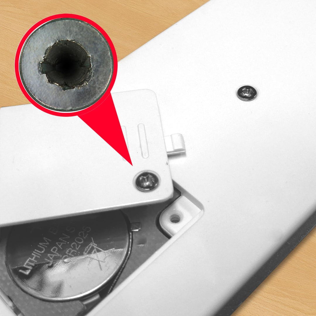 Superkurz Schraubenausdreher für Innensechskantschrauben 2mm. Funktioniert mit Senkkopfschrauben. EN