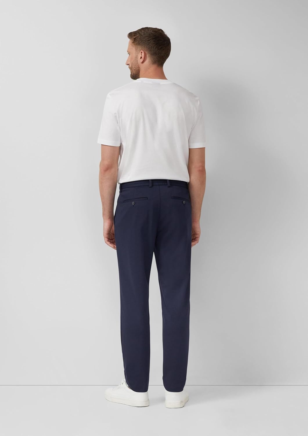 s.Oliver BLACK LABEL s.O Jogg: Anzughose aus Stretch-Jersey 25W Navy, 25W Navy
