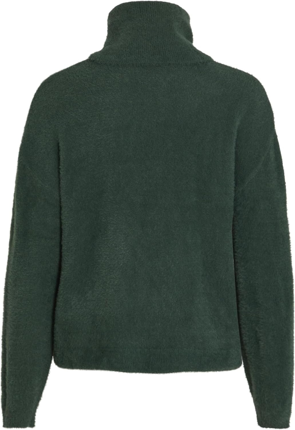 Vila Damen Vilajuli Rollneck L/S Knit-Noos Pullover, Pineneedle
