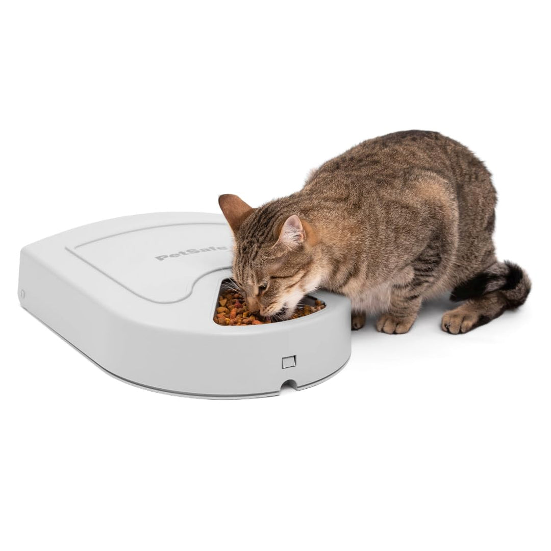 PetSafe Futterautomat für 5 Mahlzeiten für Hunde und Katzen, Futterspender, Mahlzeiten planen, 5 Sch