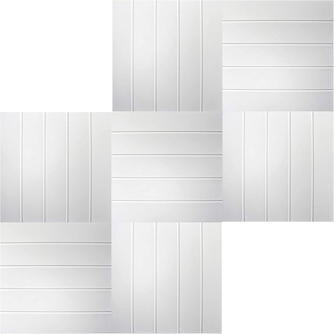 HEXIM Deckenplatten 50x50cm Styroporplatten weiss XPS Styropor, Deckenpaneele Feuchtraum Deckenverkl