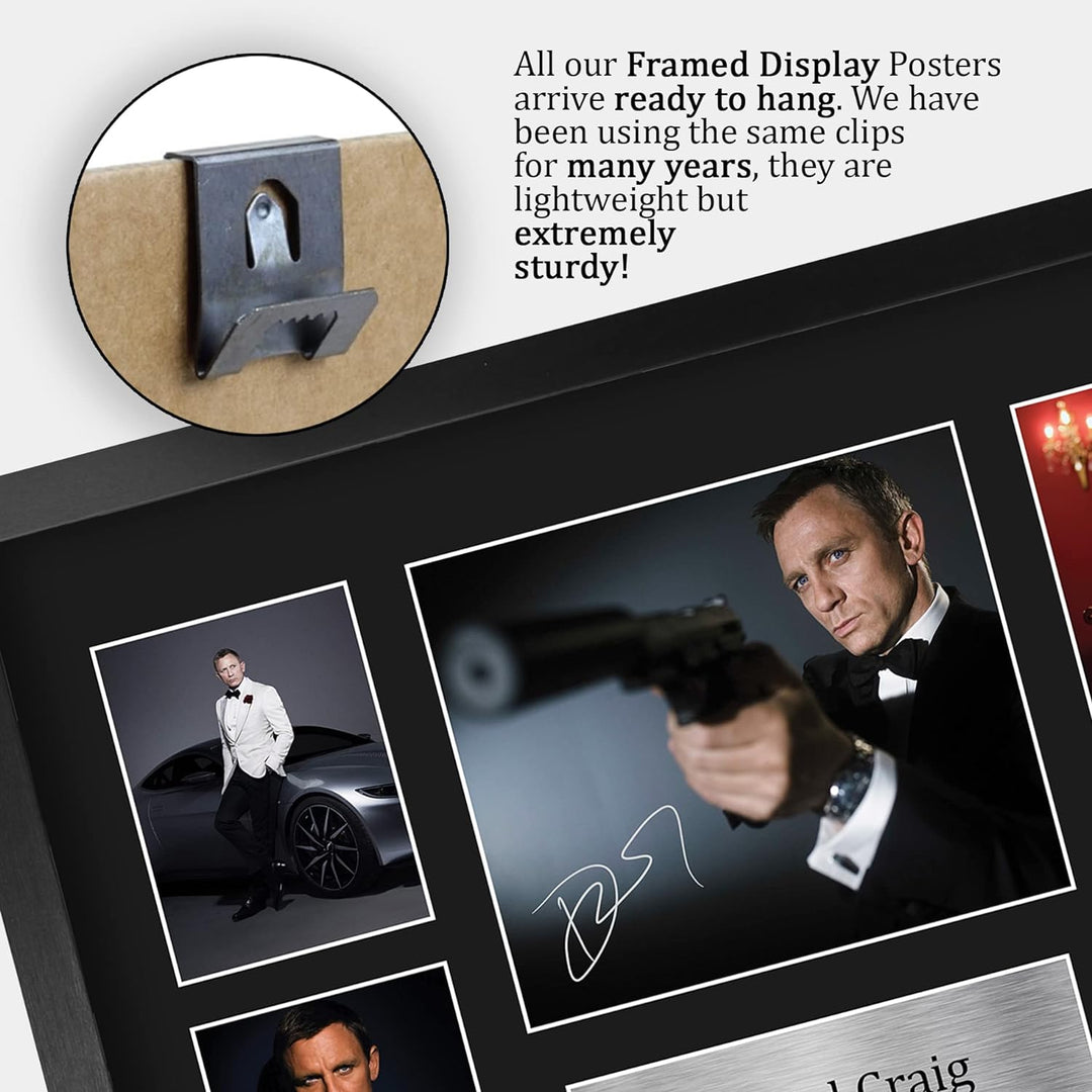 HWC Trading FR A3 Daniel Craig James Bond Geschenke Gedruckt, Signiert Autogramm Bild Für Film-Erinn