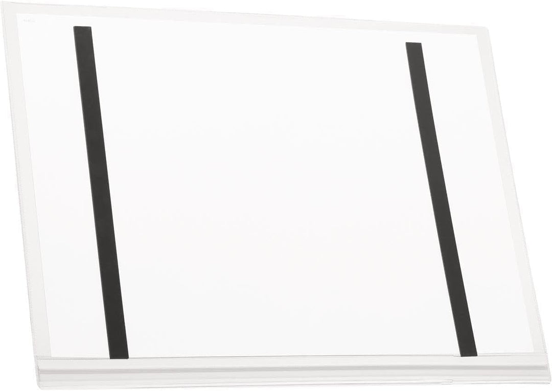 Durable 501919 Plakattasche wasserdicht A3 magnetisch, Beutel à 5 Stück, transparent, A3 magnetisch
