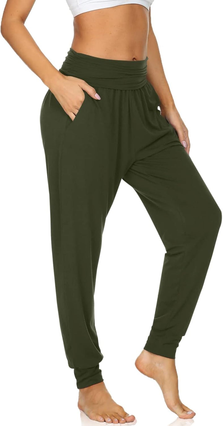 UEU Damen Sweatpants Trainingshose S Armee-grün, S Armee-gr&#xFC;n