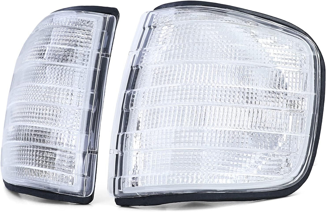 Carparts-Online Blinker Weiss Paar für Mercedes S-Klasse W126 Limousine 80-91