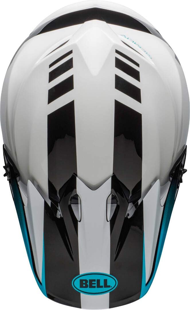 Bell Crosshelm MX-9 MIPS® Strike Dash White/Blue-S