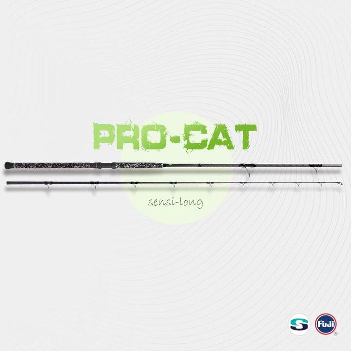 Zeck Pro Cat Sensi long 320cm 350g - Wallerrute zum Abspannen auf Welse, Welsrute zum Werfen von U-P