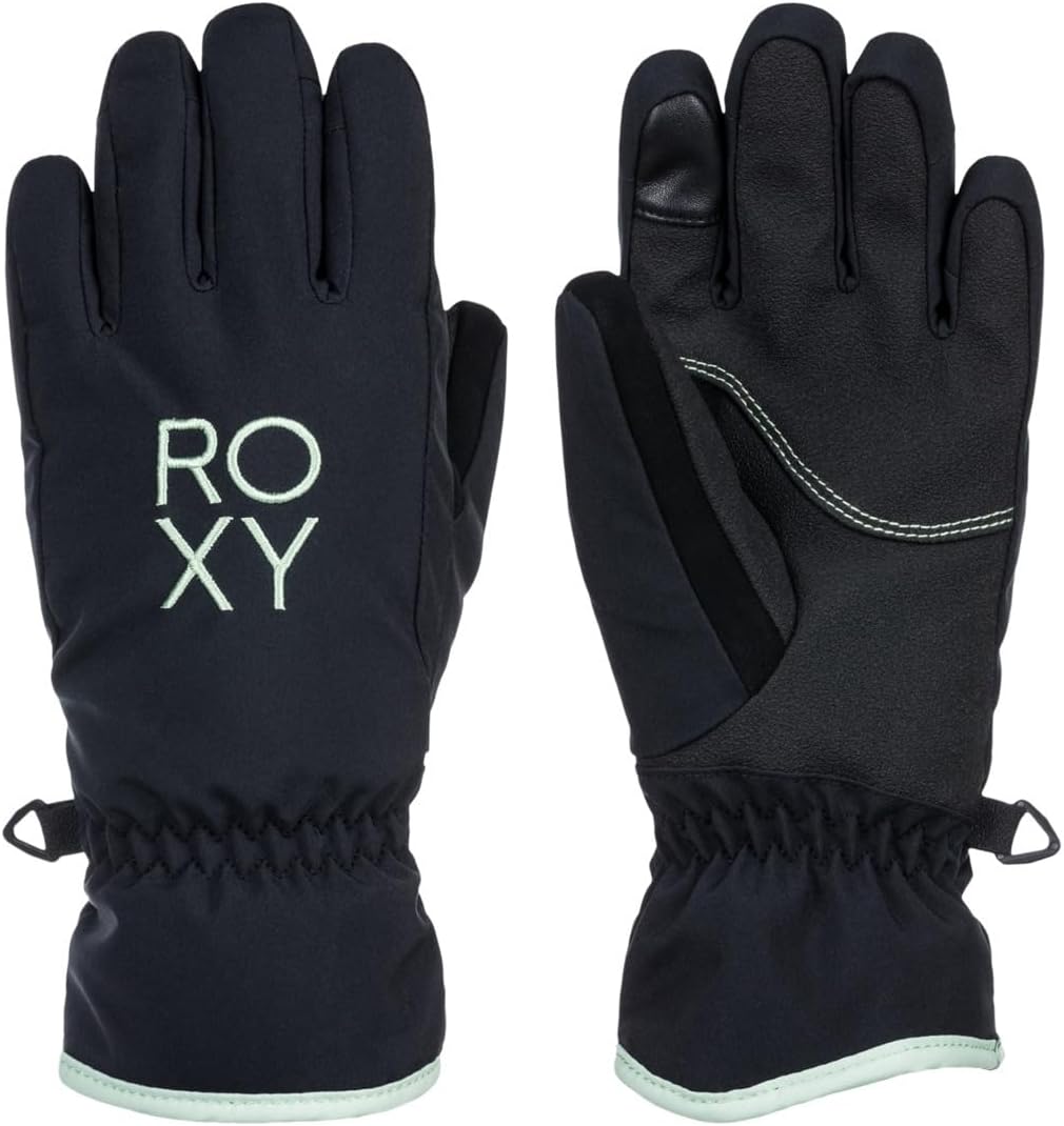 Roxy Mädchen Freshfield Girl Gloves Winter-Handschuhe S True Black, S True Black