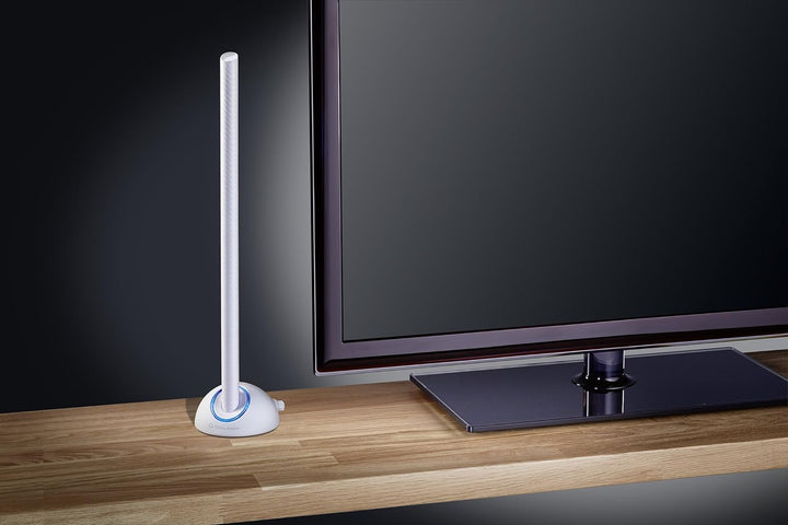 Oehlbach Scope Max - Aktive DVB-T2 HD Stabantenne mit LTE-Filter- Digitale Zimmerantenne - regelbare