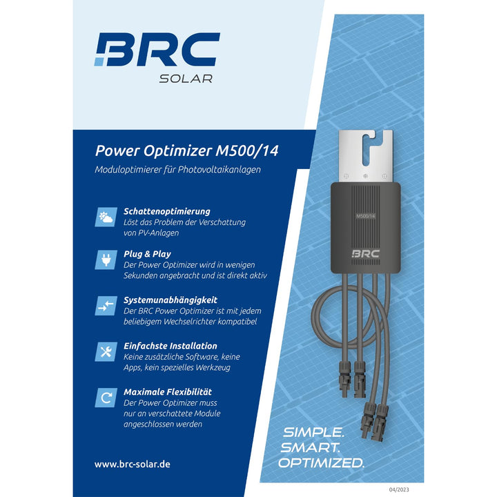 BRC Solarpower Optimierer für Solarmodule M600, 600 Watt