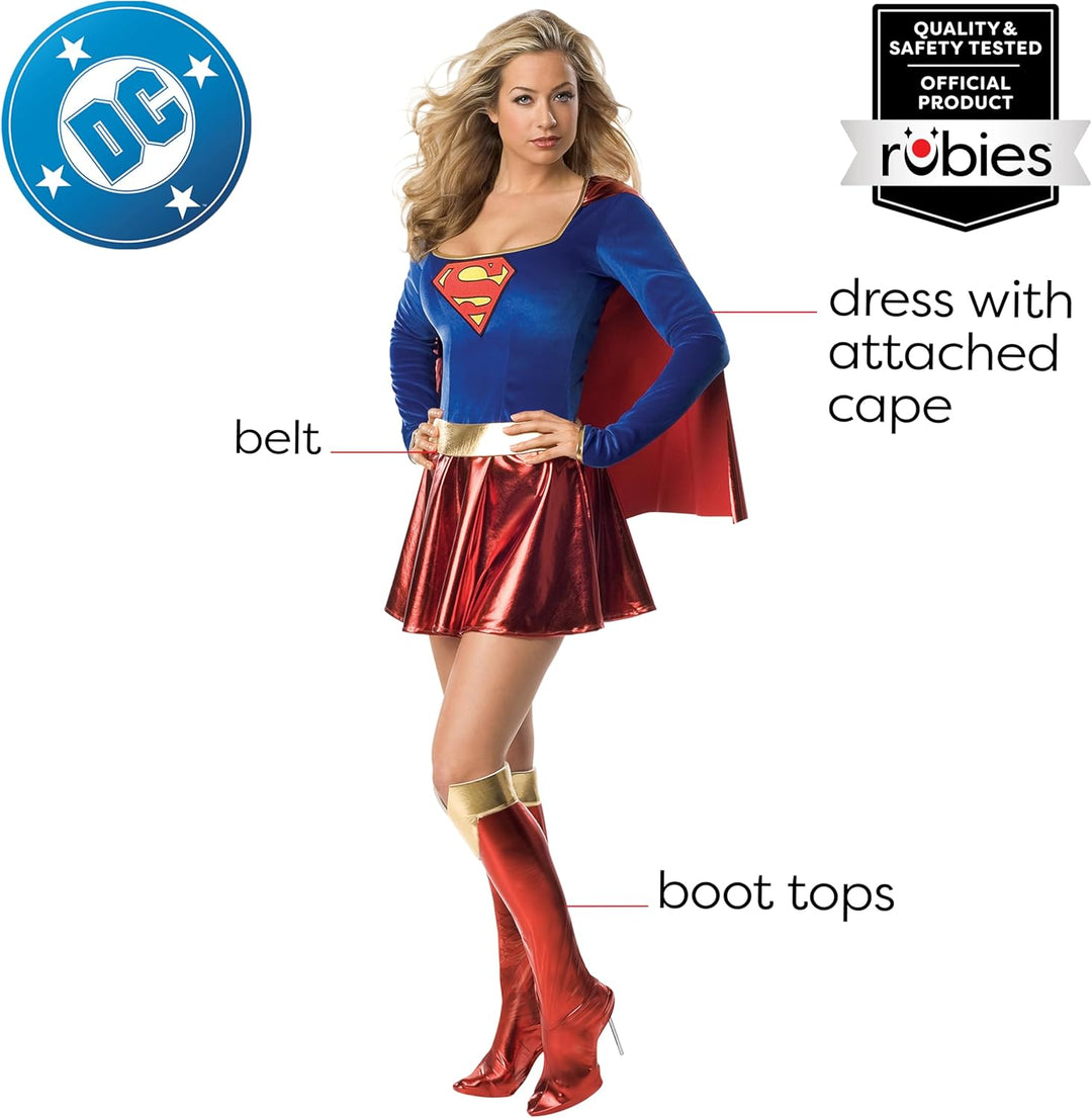 Rubie's 888239 - Supergirl Kostüm, Grösse:M UK 10-12, UK 10-12