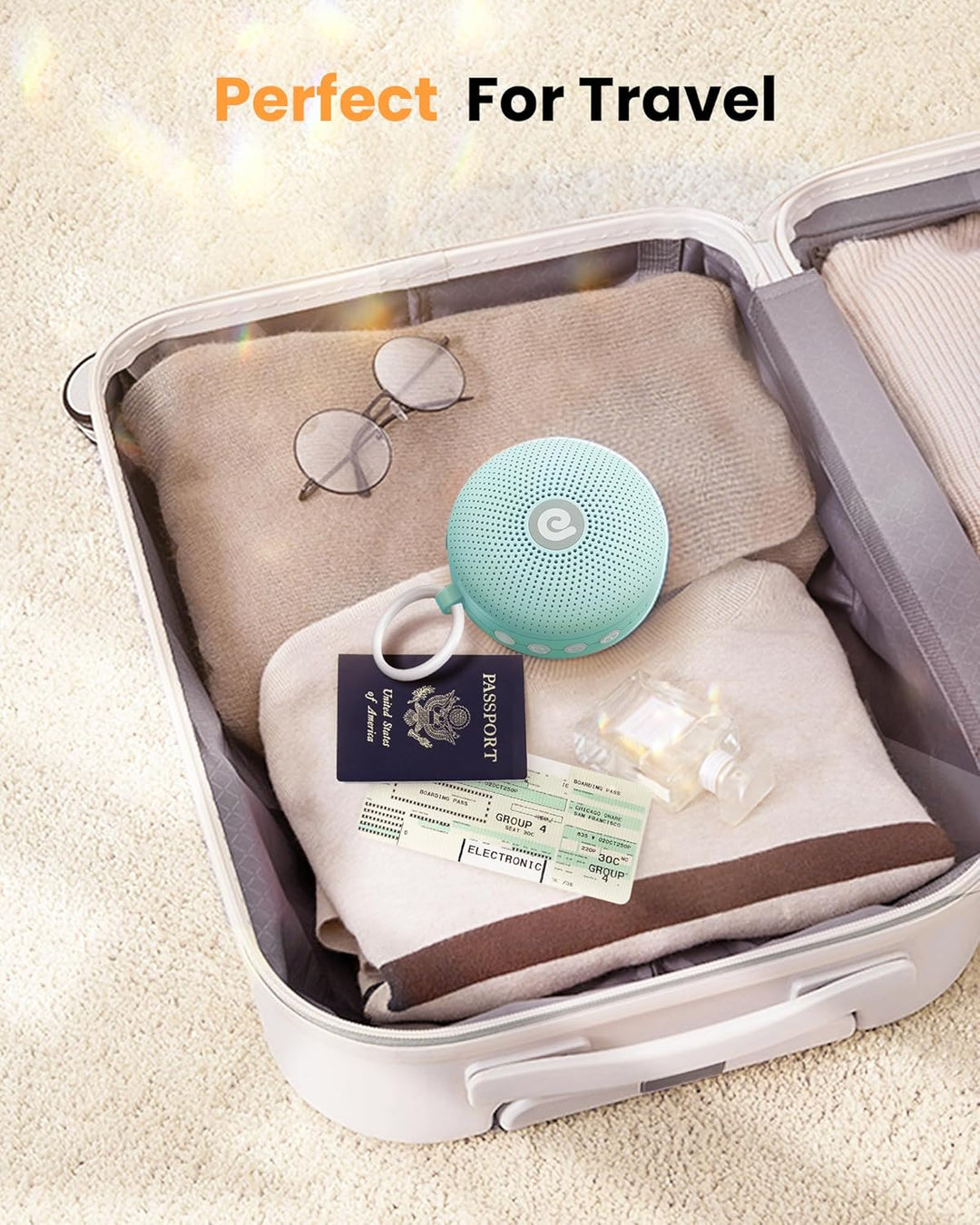 Dreamegg White Noise Machine - D11Max Einschlafhilfe Babys Erwachsene, Portable White Noise Machine