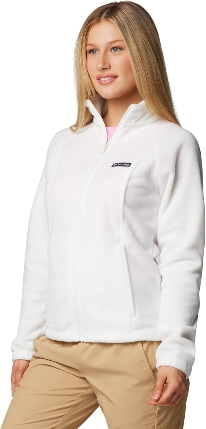 Columbia Damen Fleecejacke mit durchgehendem Reissverschluss, Benton Springs XL Sea Salt, XL Sea Sal