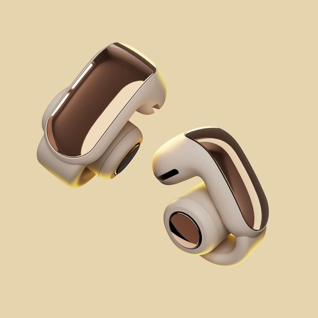 Bose Ultra Open Earbuds mit Bluetooth und OpenAudio Technologie, Clip On Kopfhörer, kabellose Open E