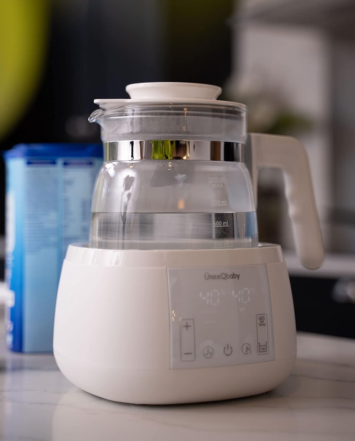 ÜneeQbaby - mit Nachtlicht, Babynahrung Wasserkocher für Milchfutter,