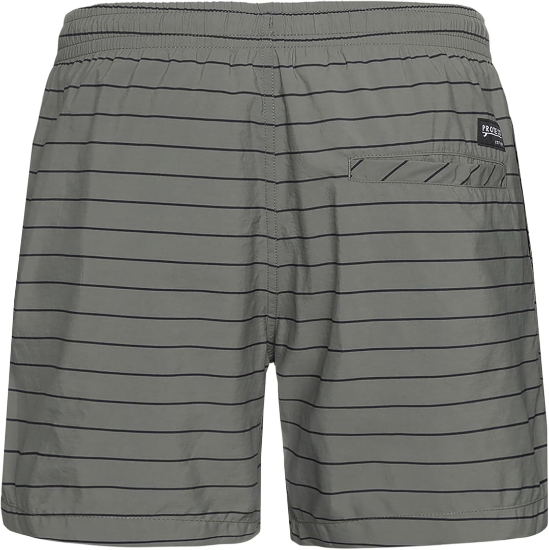 Protest Herren Beachshort Sharif S Grey Green, S Grey Green