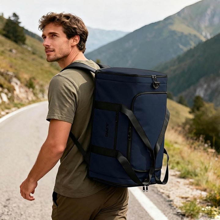 Sporttasche Reisetasche für Damen und Herren Trainingstasche Gym Bag mit Schuhfach und Nassfach Duff