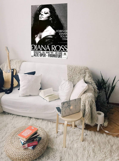 Diana Ross - Forever Diana, Frankfurt 1994 » Konzertplakat/Premium Poster | Live Konzert Veranstaltu