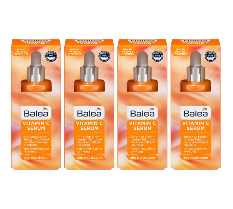 Balea Serum VITAMIN C für ein ebenmässiges Hautbild und einen strahlenden Teint mit antioxidativer W