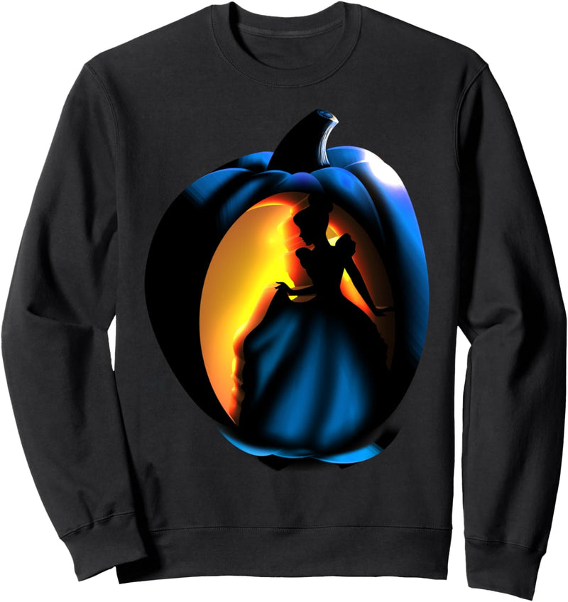 Disney Cinderella Carved Pumpkin Silhouette Sweatshirt